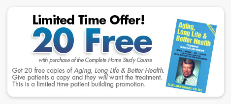 20 Free copies of Aging, Long Life & Better Health